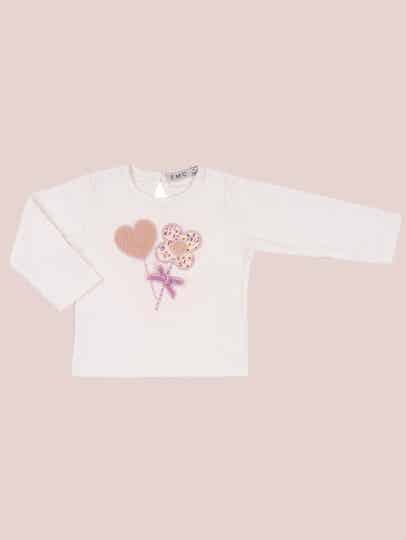 EMC - longsleeve flower heart