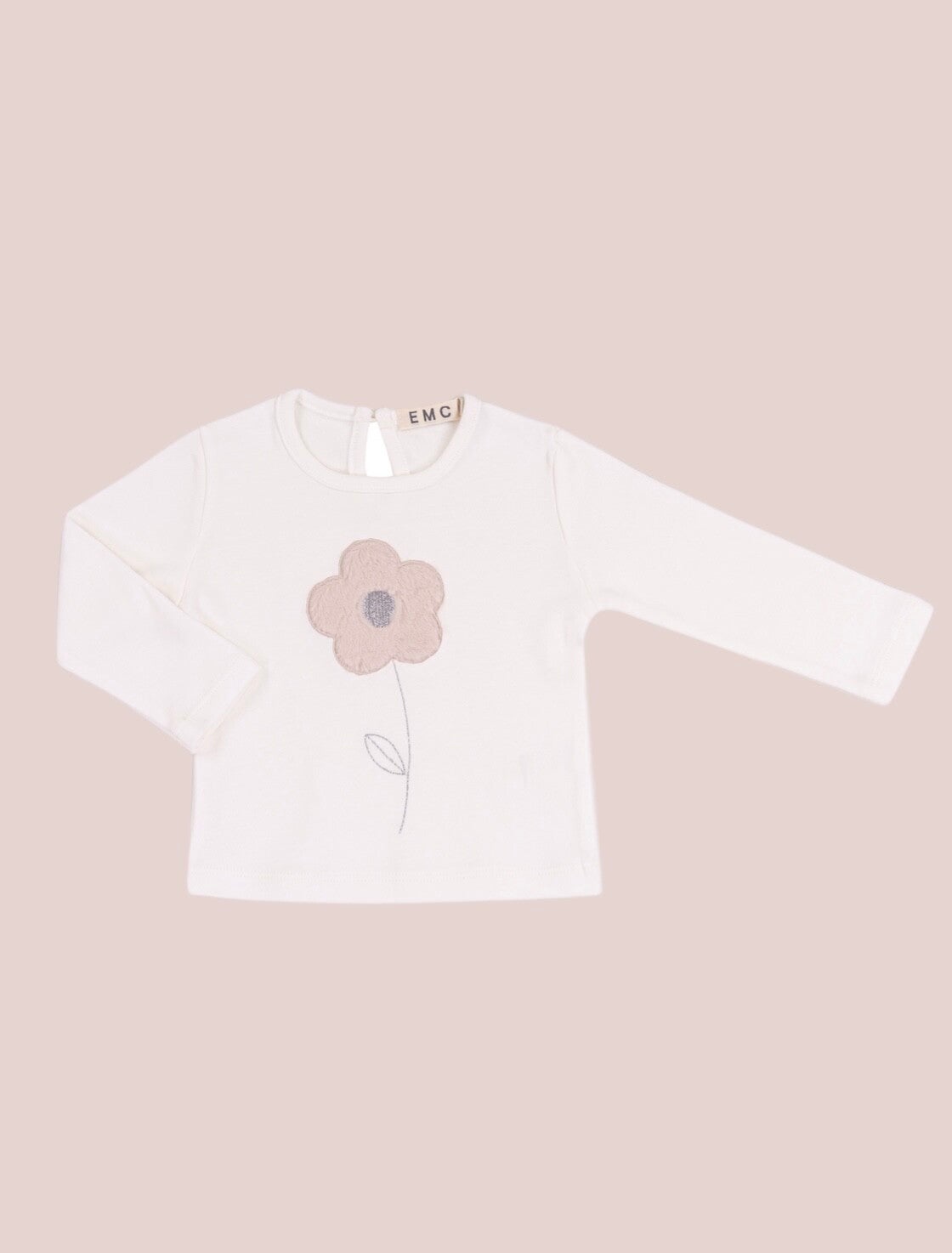 EMC - longsleeve beige flower