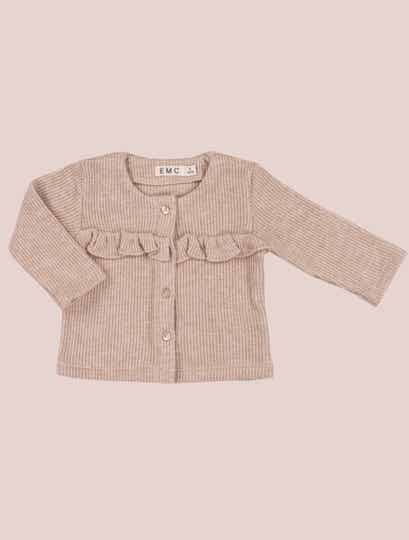 EMC - vest beige glitter