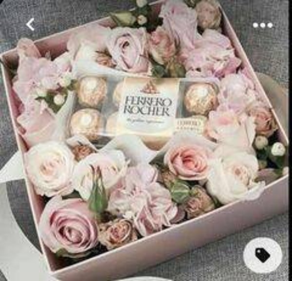Caja con chocolates