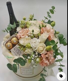 Caja con vino