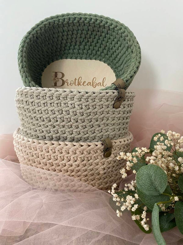 🌸 Brotkeabal – ein Körbchen wie aus einem Frühstückstraum 🌸 - gravierter Holzboden