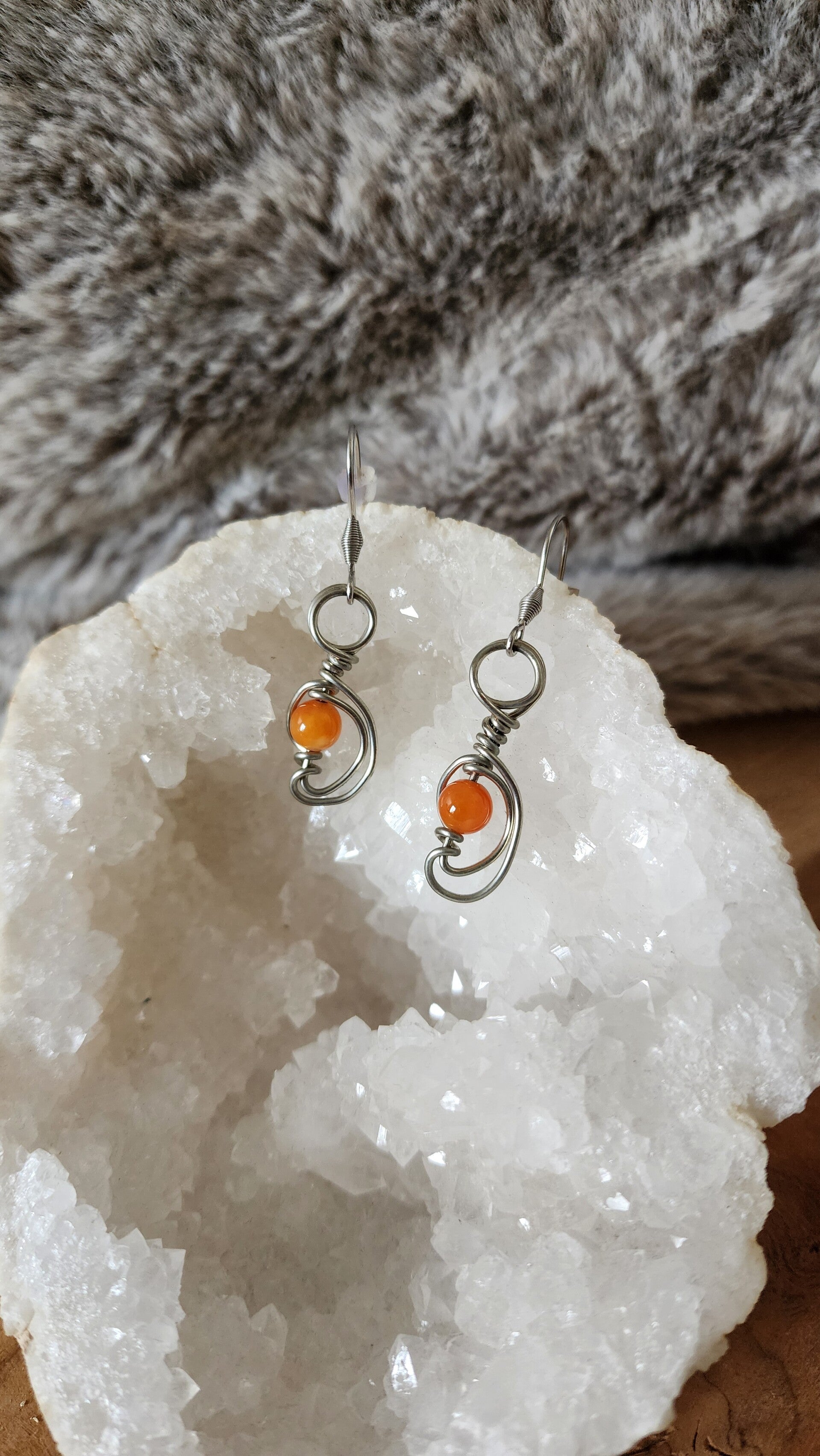 Boucles Satellites | Cornaline