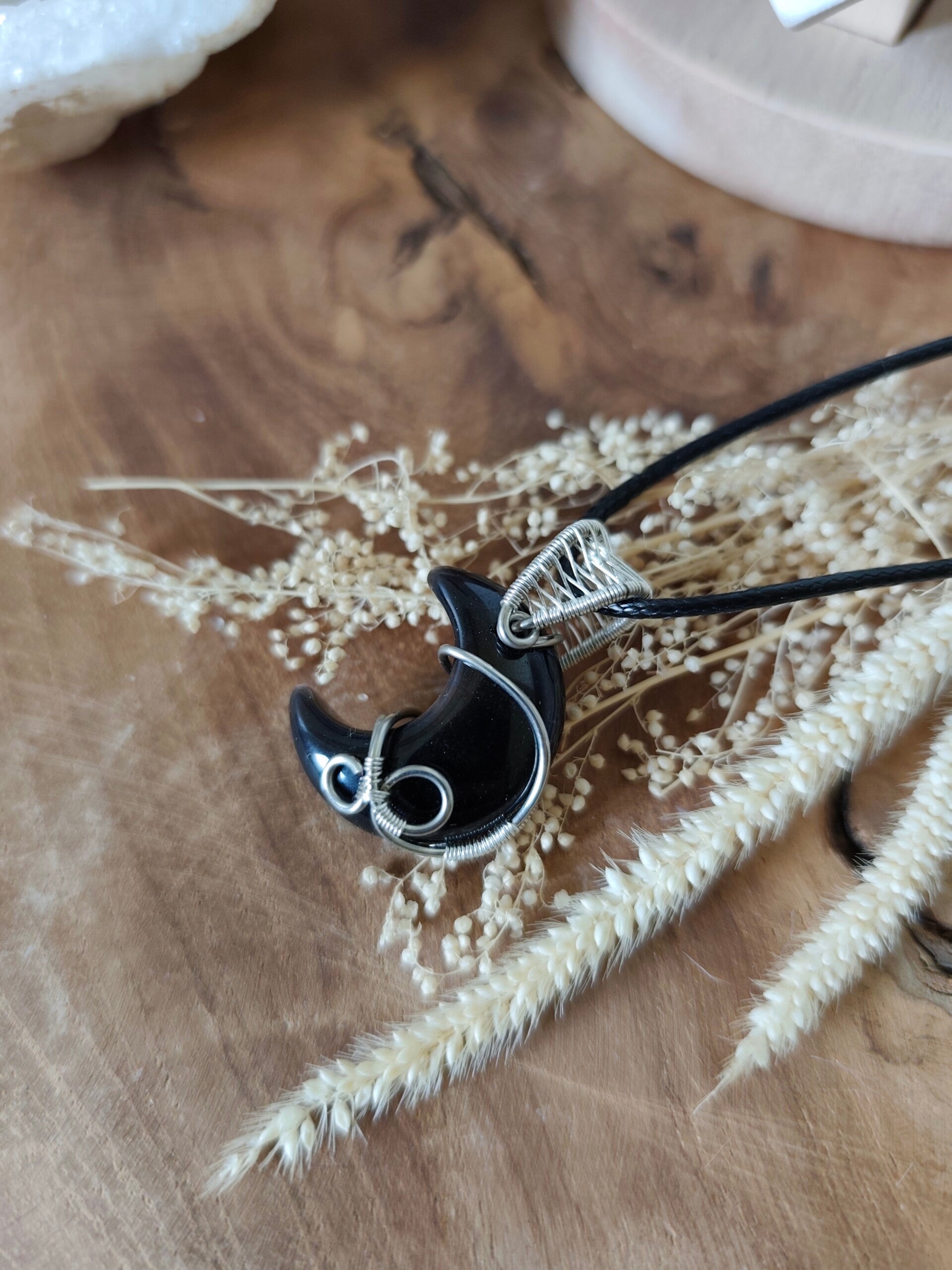Sélénor | Obsidienne Argentée