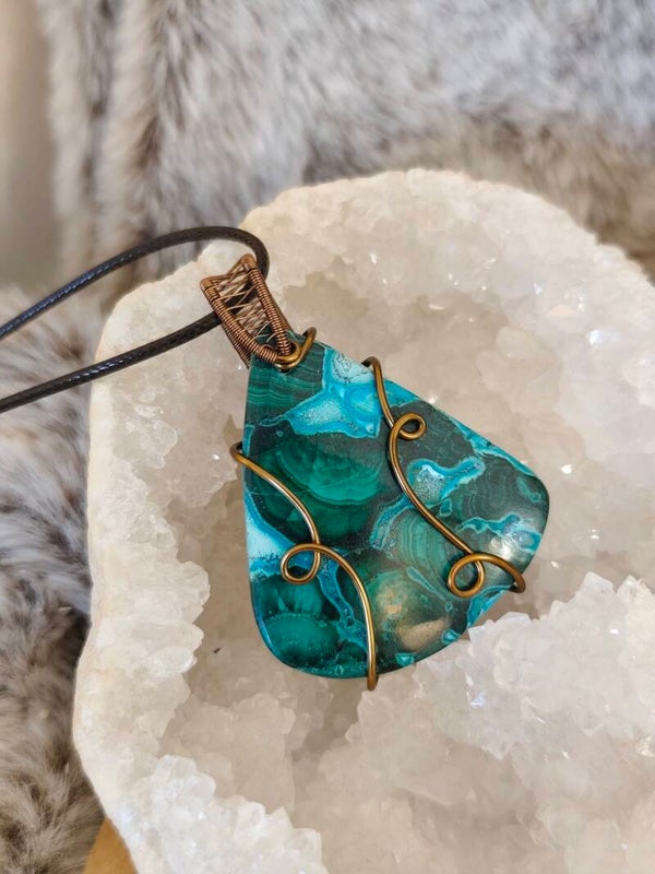Forame | Chrysocolle Malachite