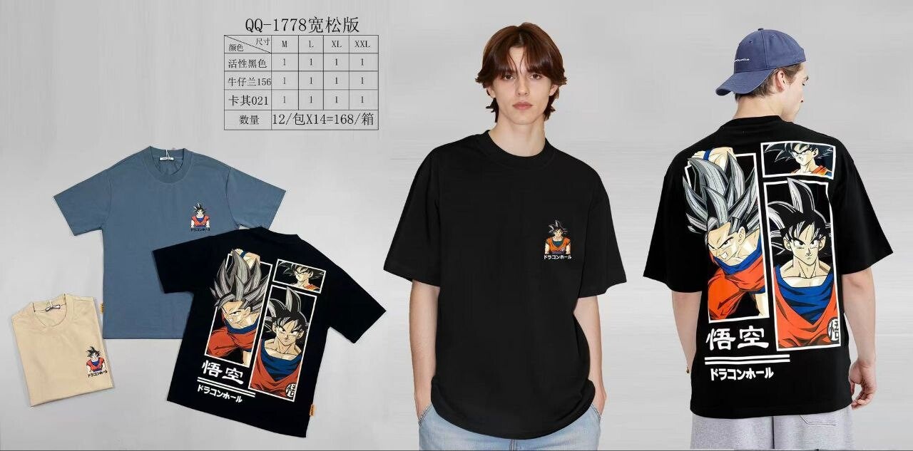 CAMISETA DRAGON BALL