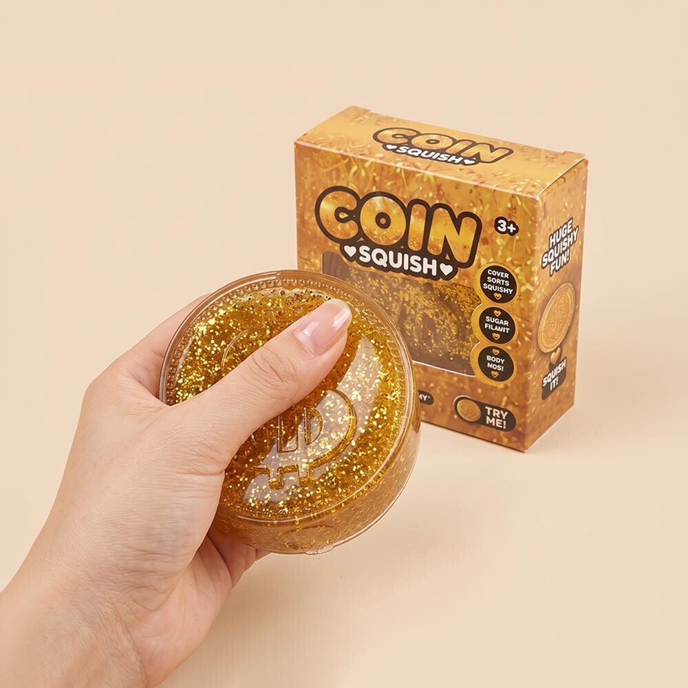 Glitter Coin Squishie