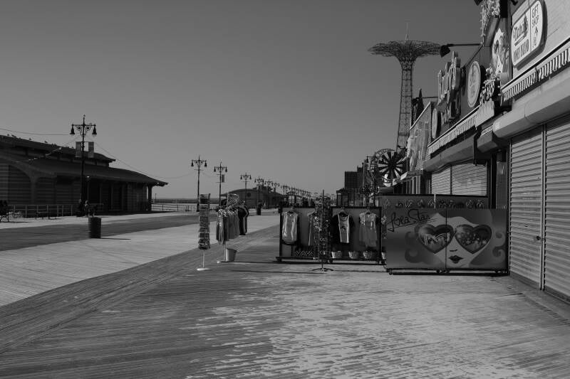 la promenade de Brighton Beach