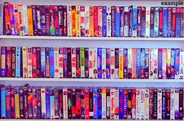 Mystery VHS Movie Bundle – 10 Random Blockbuster Hits! 🎬📼