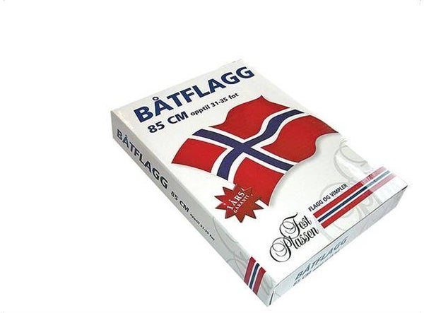 Norsk båtflagg 50x36 cm Premium