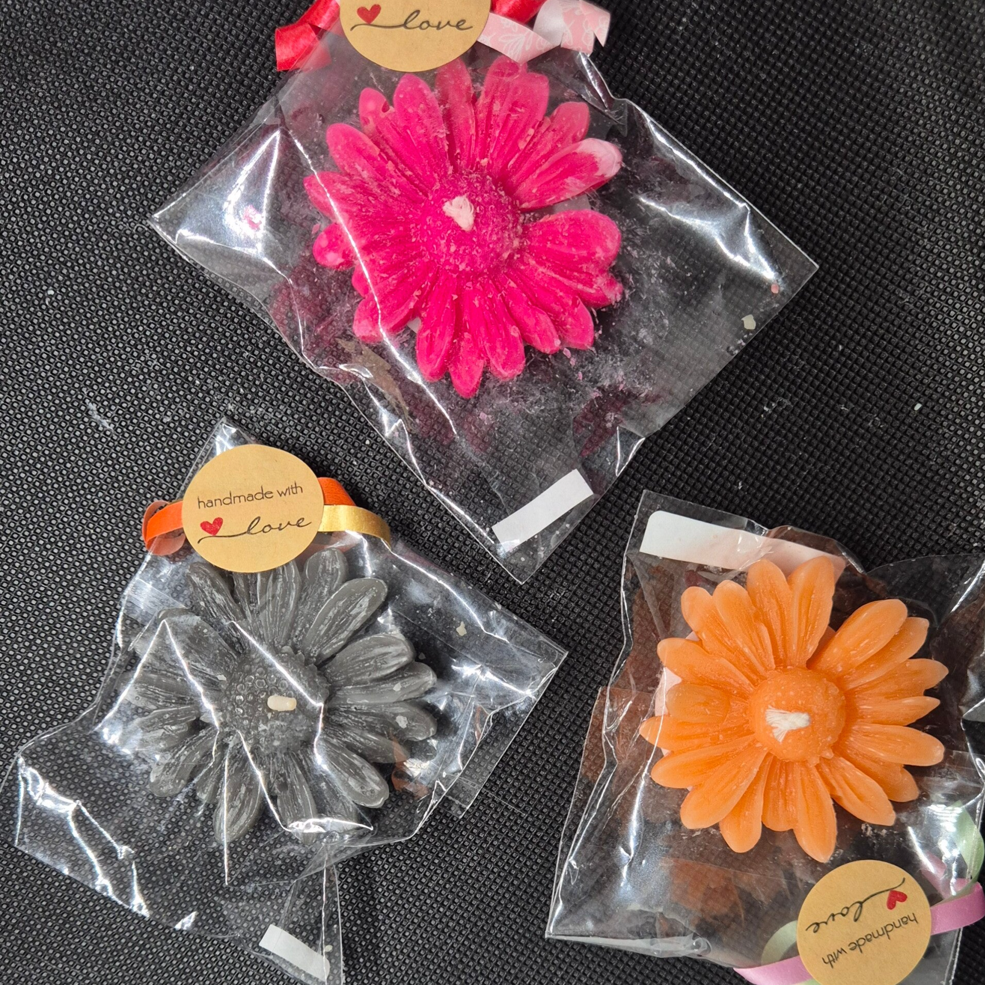 Kaars Liggende Bloem