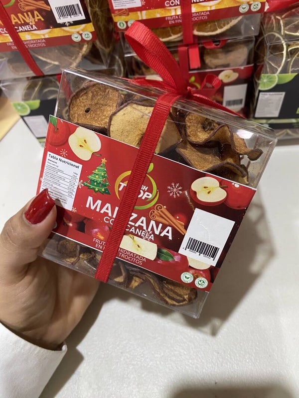 APPLE WITH CINNAMON BOX CHRISTMAS 130g