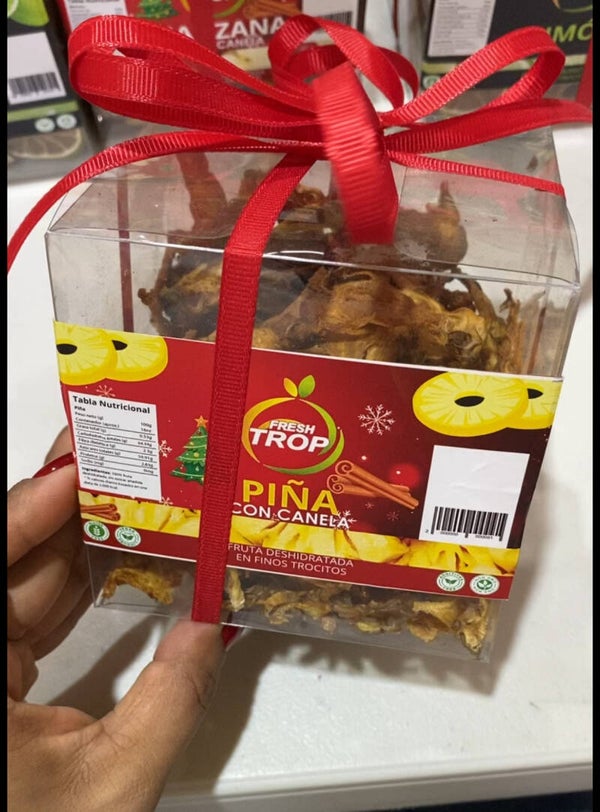 PINEAPPLE WITH CINNAMON BOX CHRISTMAS 180g