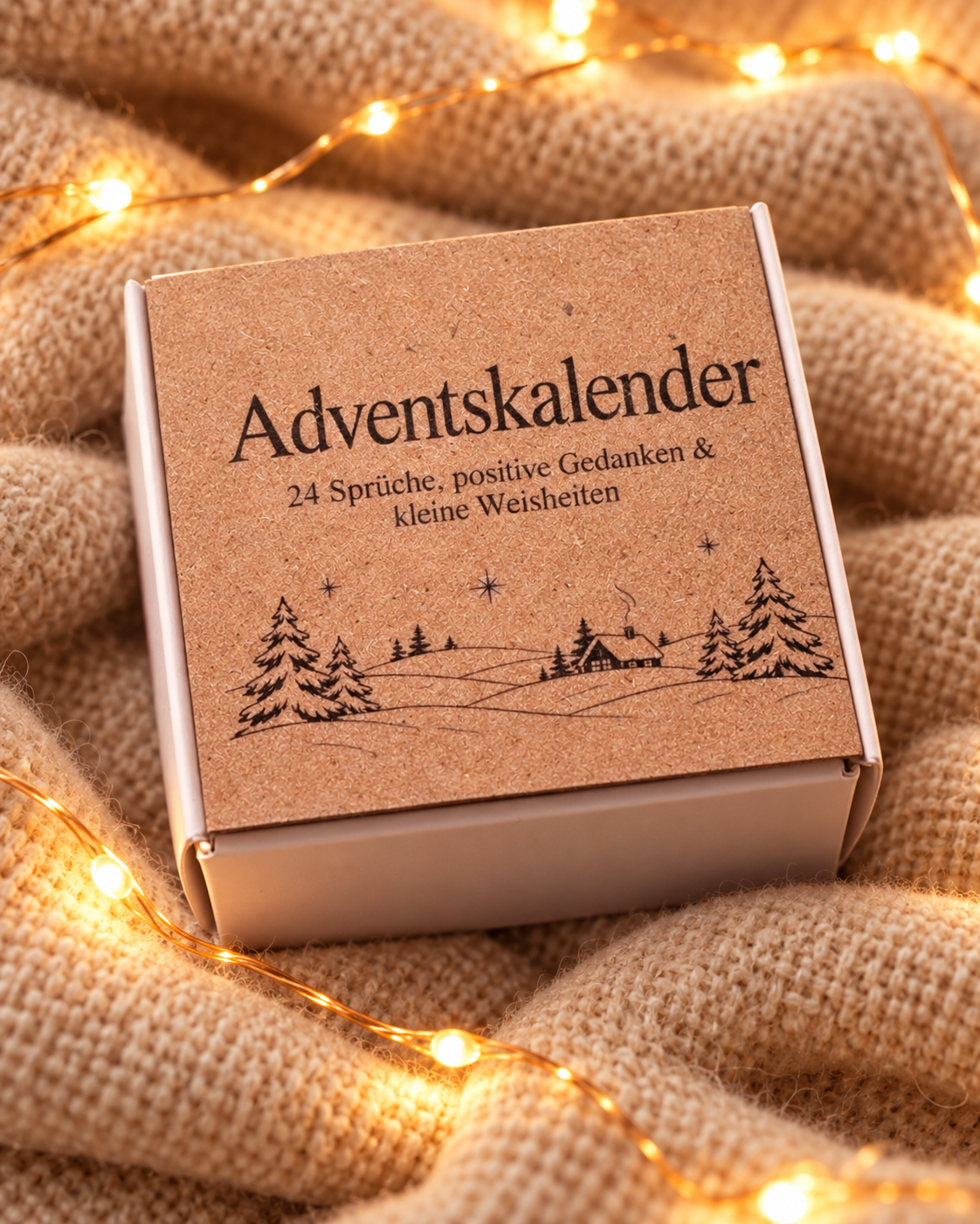 Adventskalender mit 24 Sprüchen
