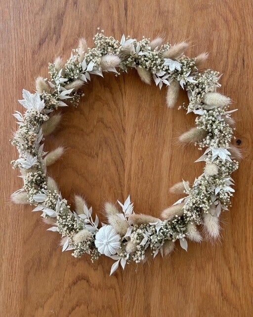 Trockenblumenkranz