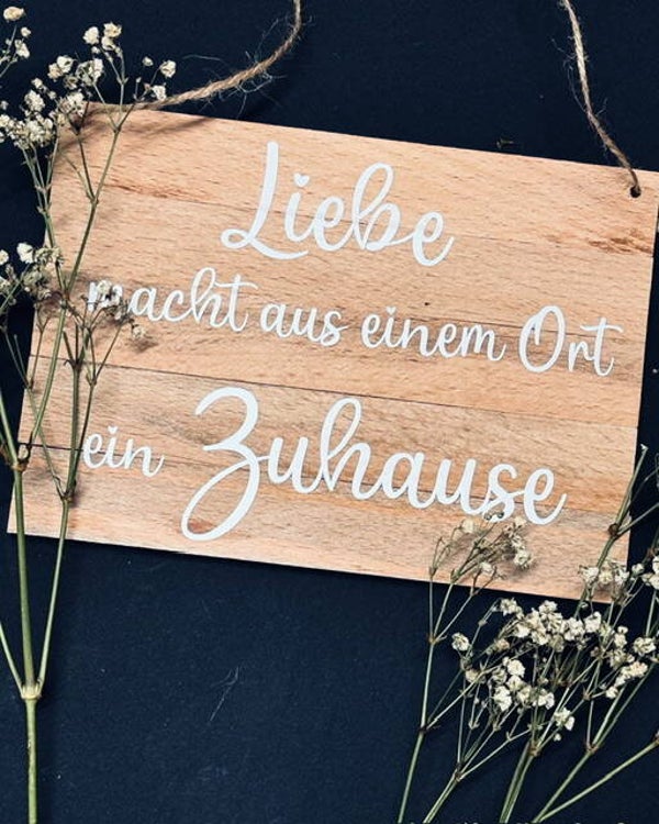 Klötzchenschild Gross