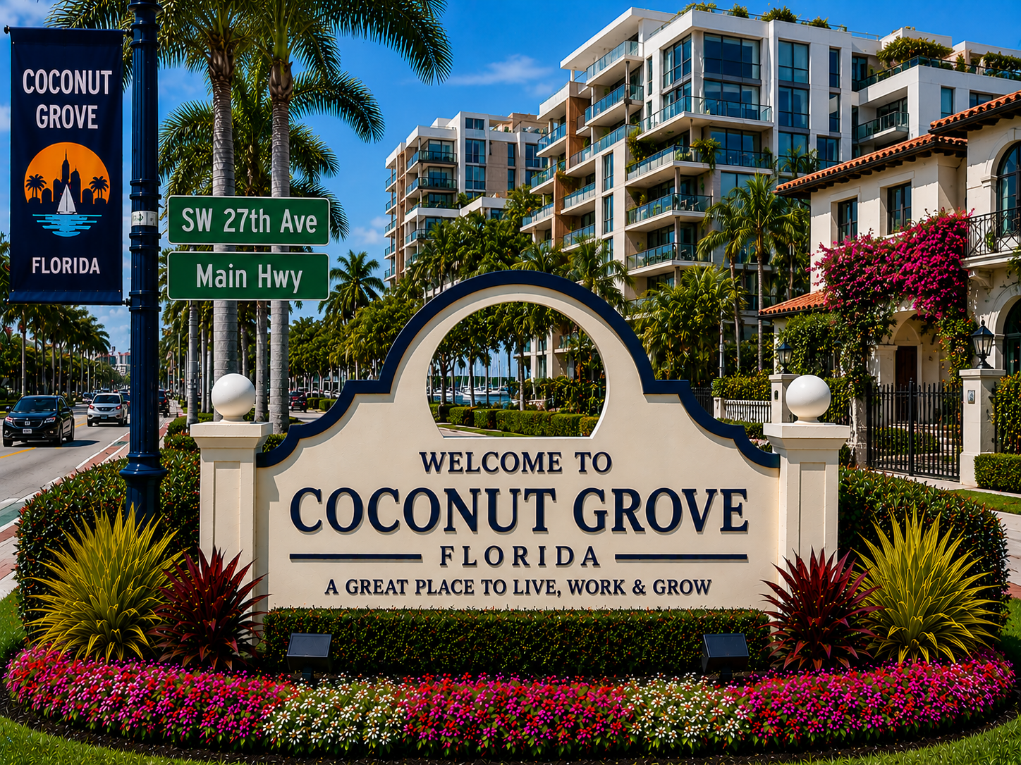 Coconut Grove Miami Florida Renting 