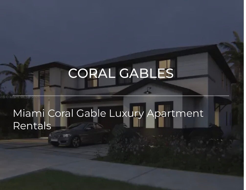 Coral Gables Miami Florida Renting 