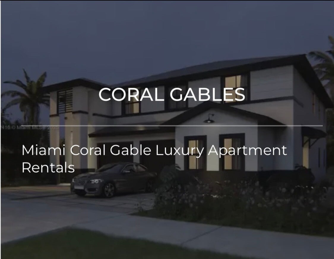 Coral Gables Miami Florida Renting 