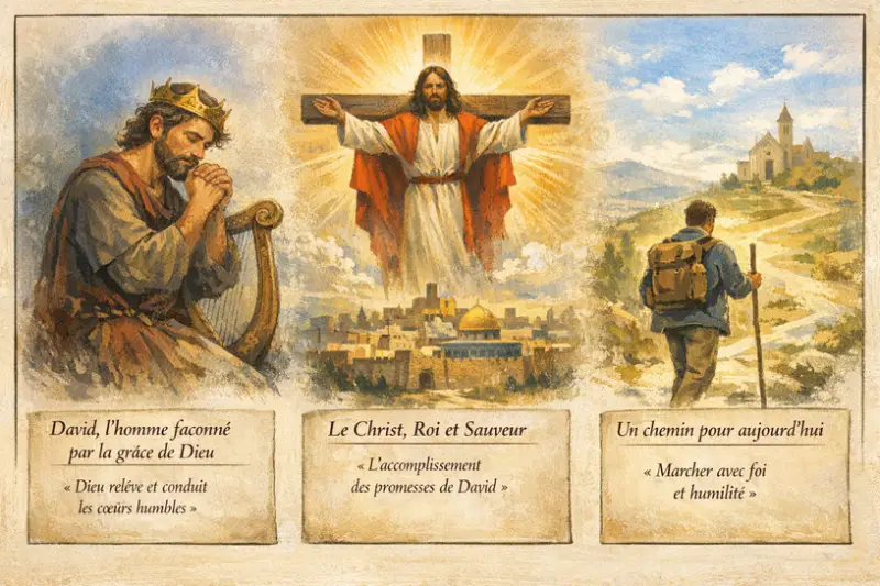 David, le Christ et le chemin de foi aujourd’hui, illustration de l’accomplissement des promesses bibliques