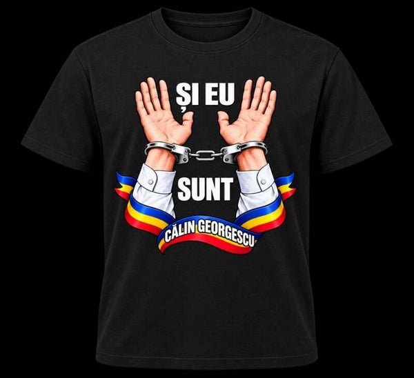 T-shirt Călin Georgescu – Bandiera Romania