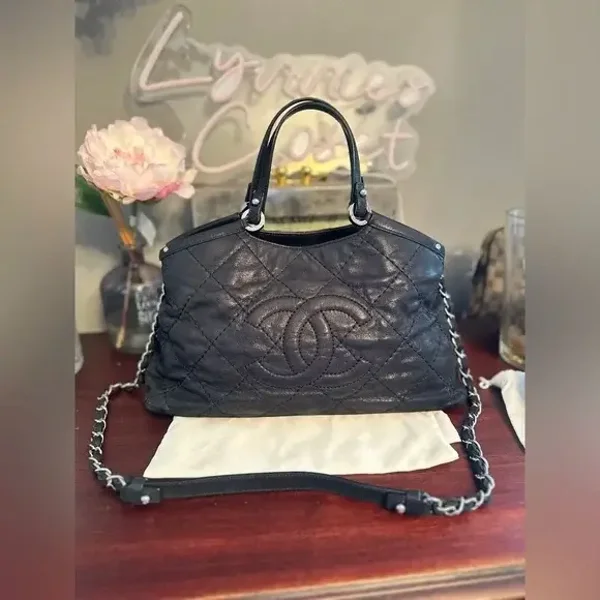 Authentic Chanel Wild Stitch Iridescent Two-Way Bag – 2013 Collection (Series 16)