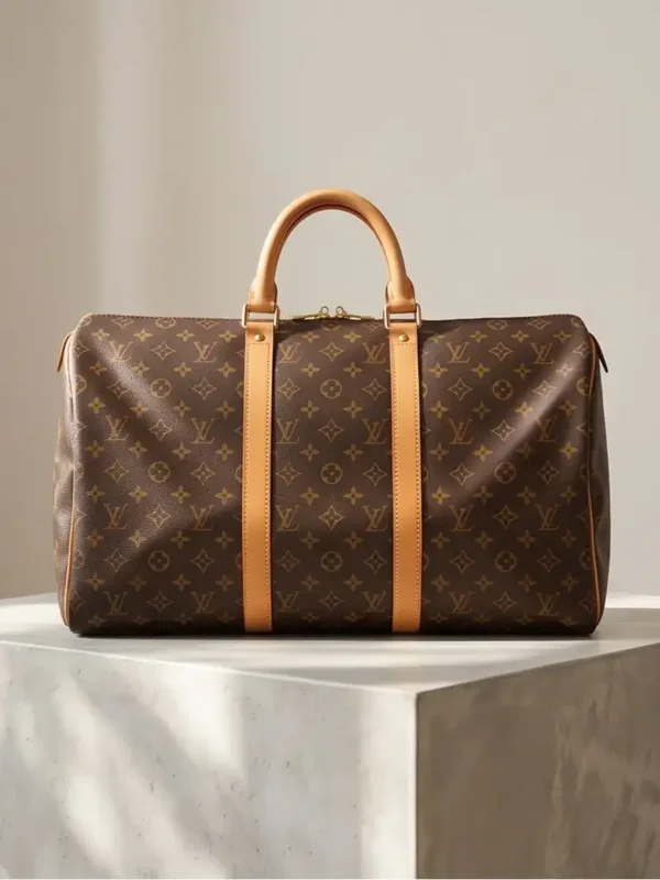 Louis Vuitton Keepall 50 Monogram Canvas – Vintage Travel Duffel Bag 🤎✨