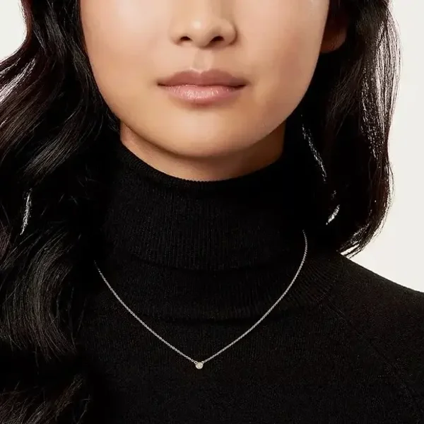 Elsa Peretti® Diamonds by the Yard® Single Diamond Pendant