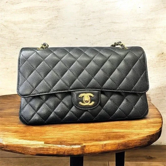 Chanel Medium Caviar Classic Double Flap Bag