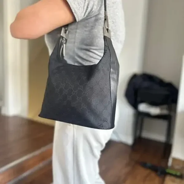 Gucci Black Hobo Bag