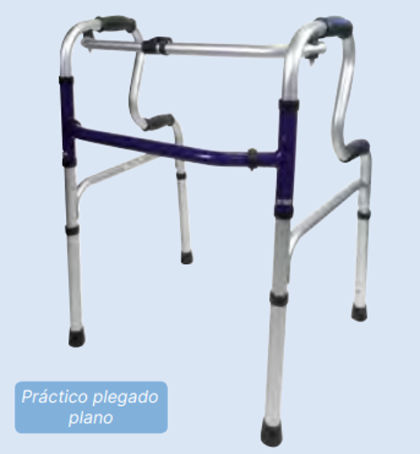 ANDADOR CON INCORPORACIÓN PLEGABLE