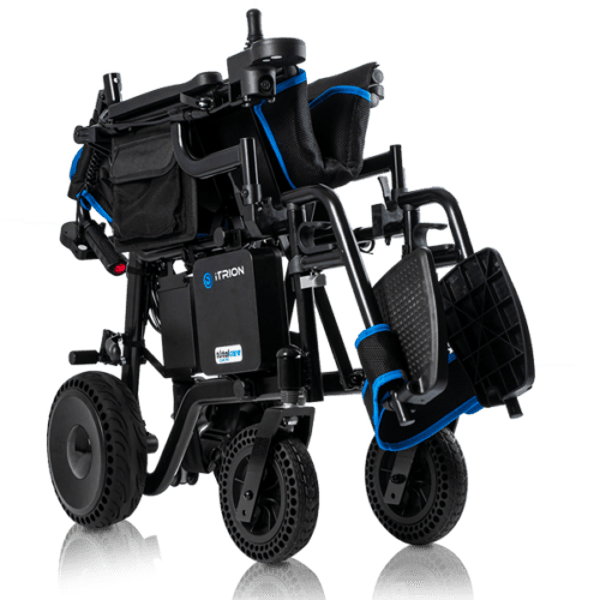 SILLA DE RUEDAS CON MOTOR DE ACOMPAÑANTE iTRION
