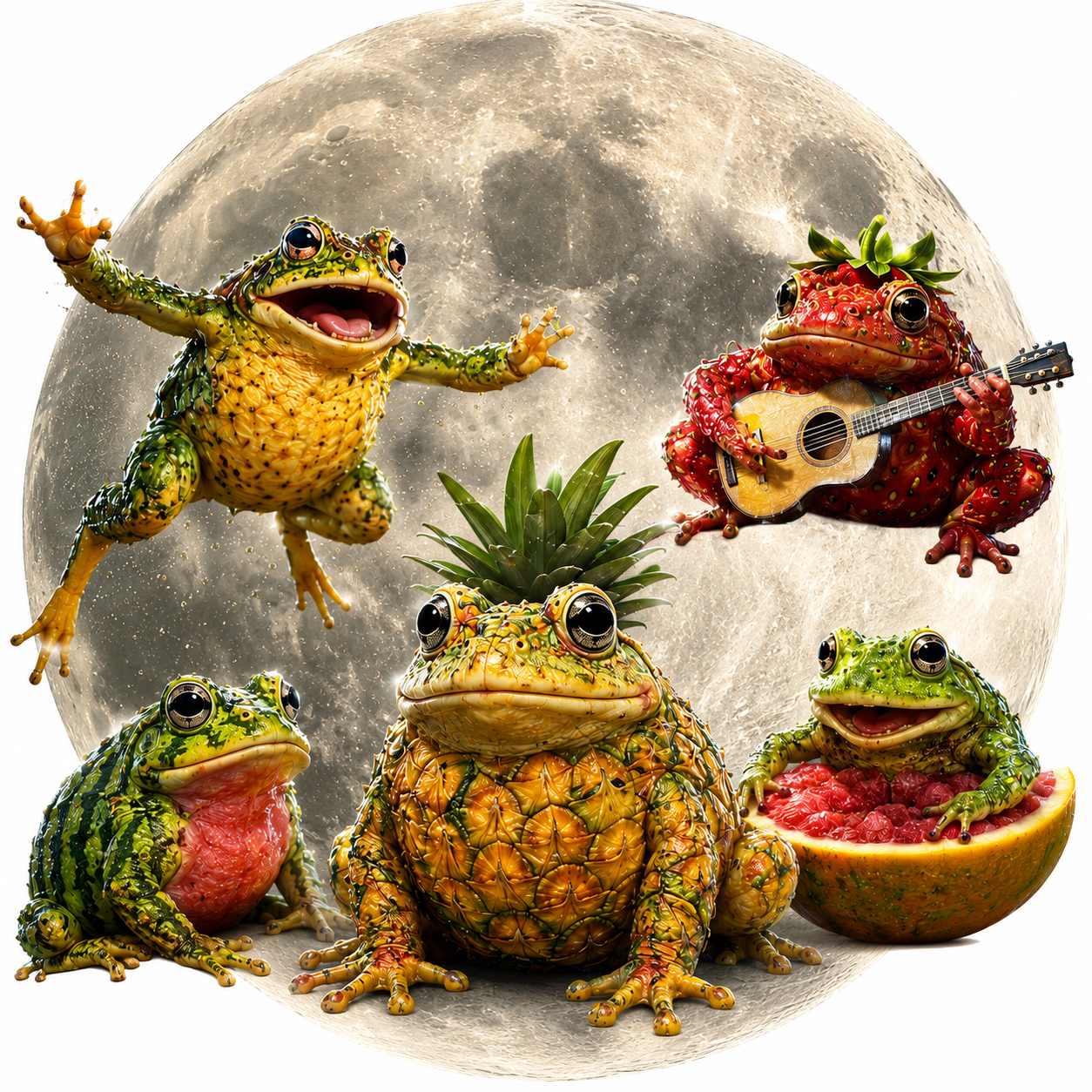 Fruit frogs