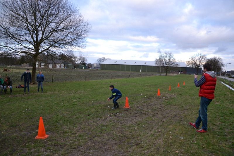 Eieren gooien Donderdagavondgroep