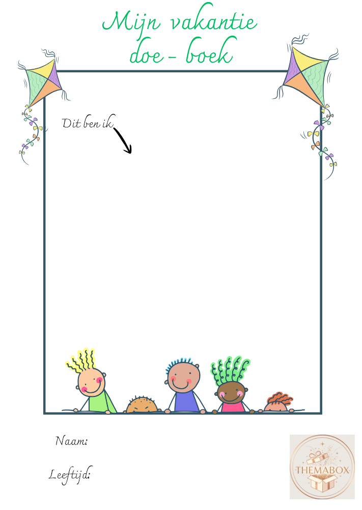 Mijn vakantie doe boek