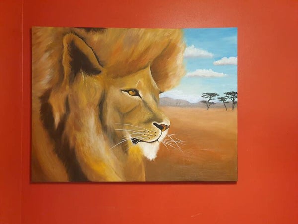 Le Lion - Reproduction d'art