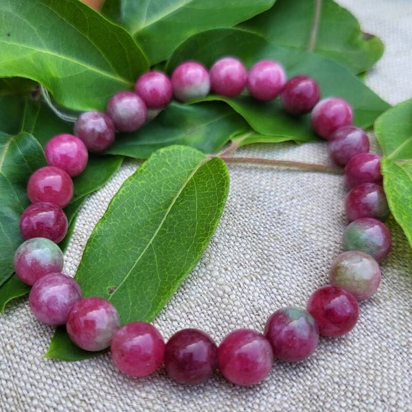 "Simplissime" - Bracelet Tourmaline pastèque