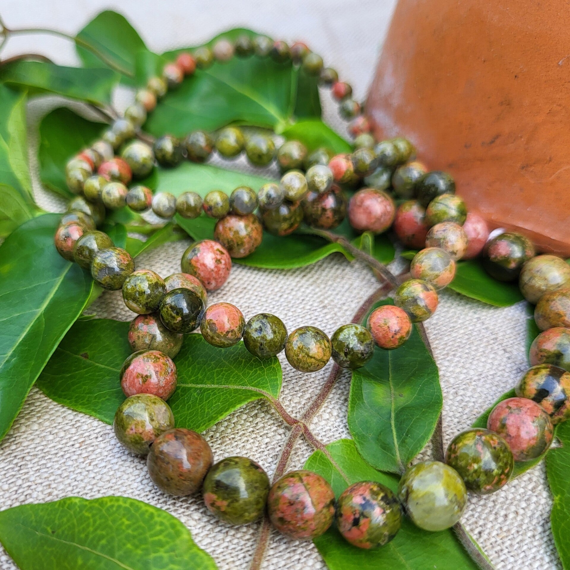 "Simplissime" - Bracelet Unakite