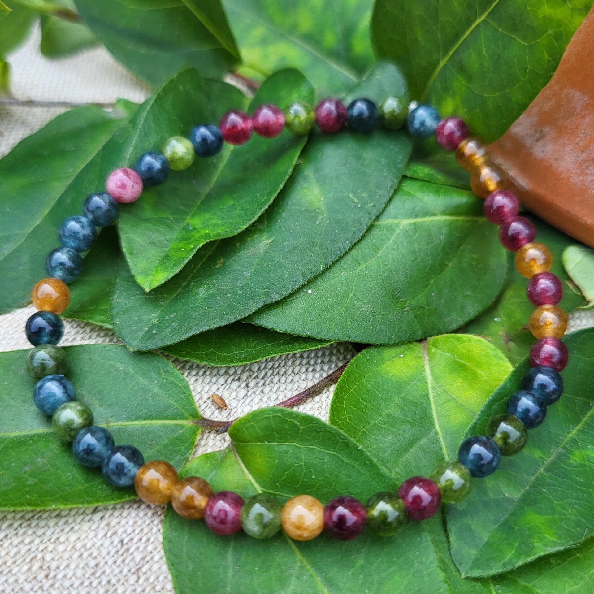 "Simplissime" - Bracelet Tourmaline multicolore