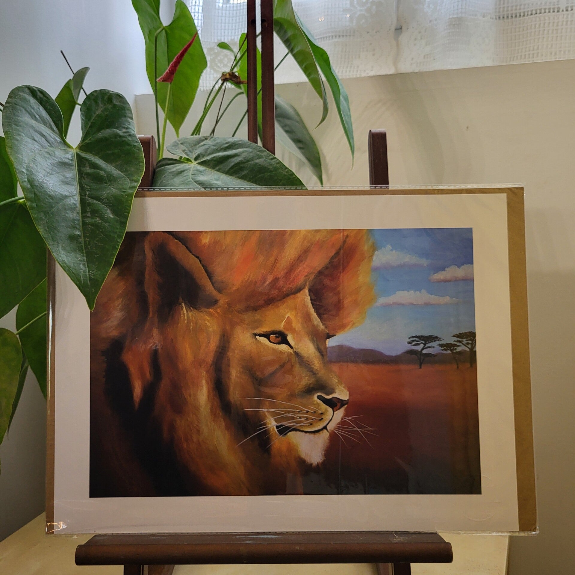 Le Lion - Reproduction d'art