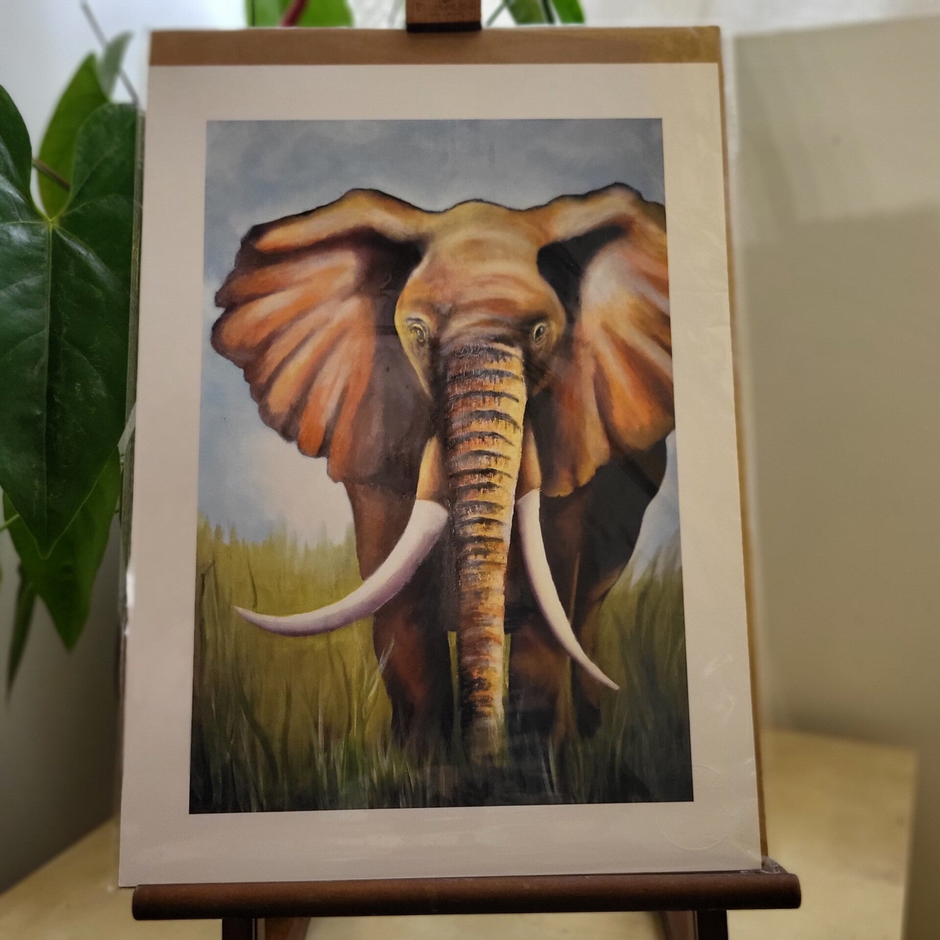 L'Éléphant - Reproduction d'art