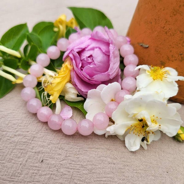 "Simplissime" - Bracelet Quartz rose