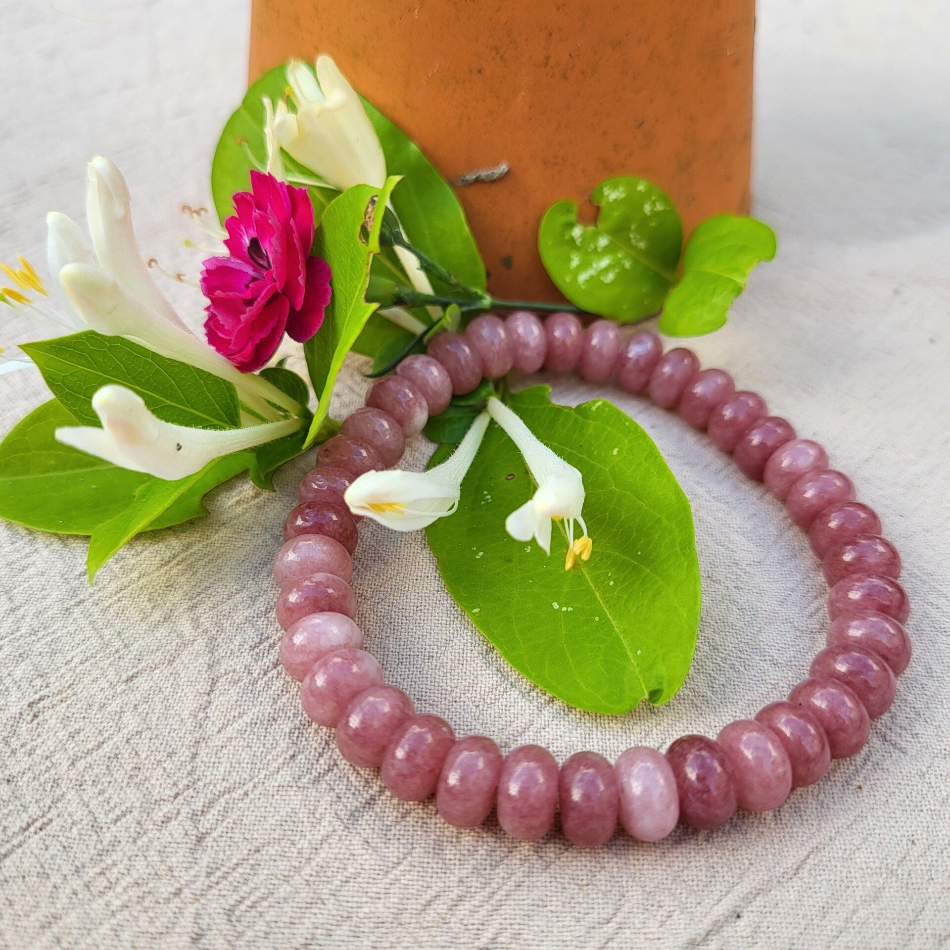 "Simplissime" - Bracelet Quartz Fraise