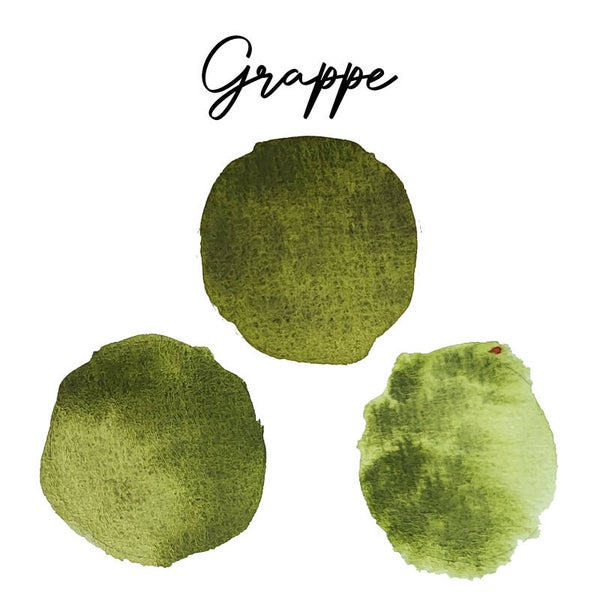 "Grappe" - Aquarelle artisanale extra-fine et végane