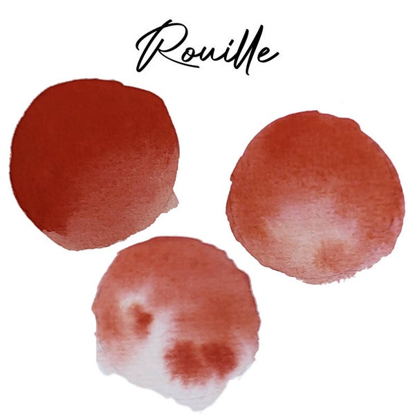 "Rouille" - Aquarelle artisanale extra-fine et végane