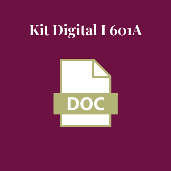 Kit Digital Completo I-601A