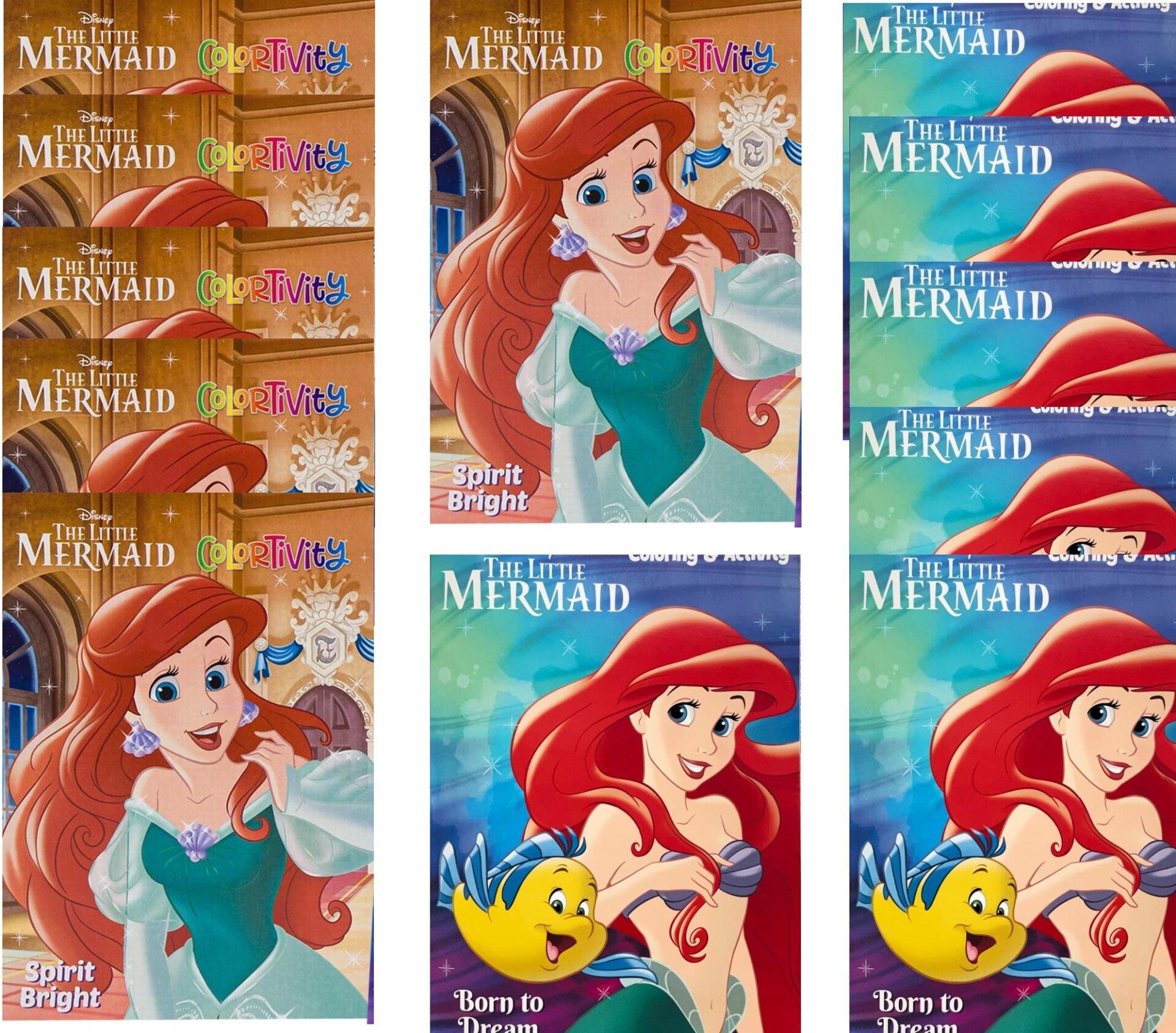 Disney Mermaid Coloring and Activity Book