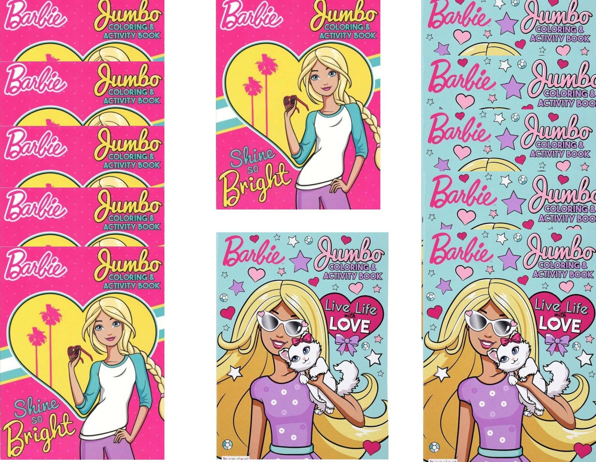 Barbie Coloring and Activity Books