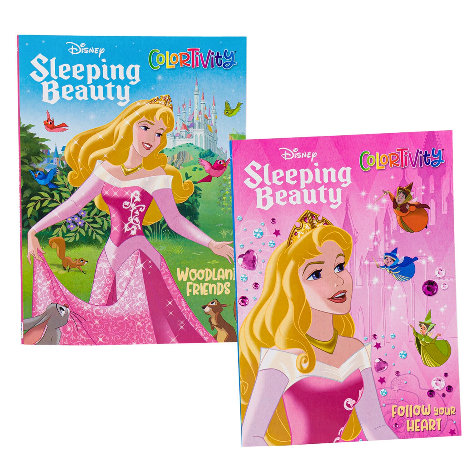 Disney Sleeping Beauty Coloring Books – 2 Designs - 64 pages