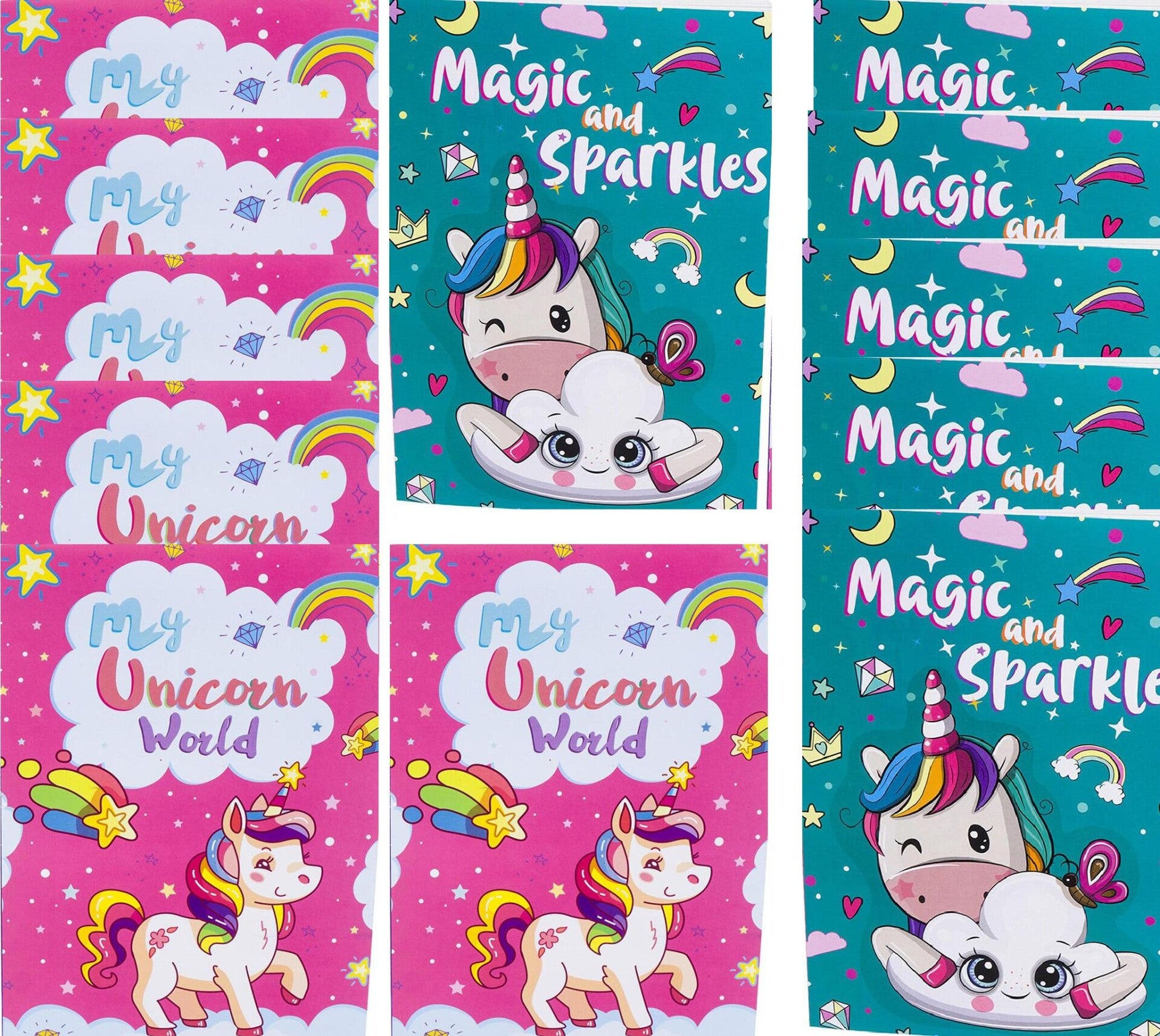 Unicorn Coloring and Activity Book